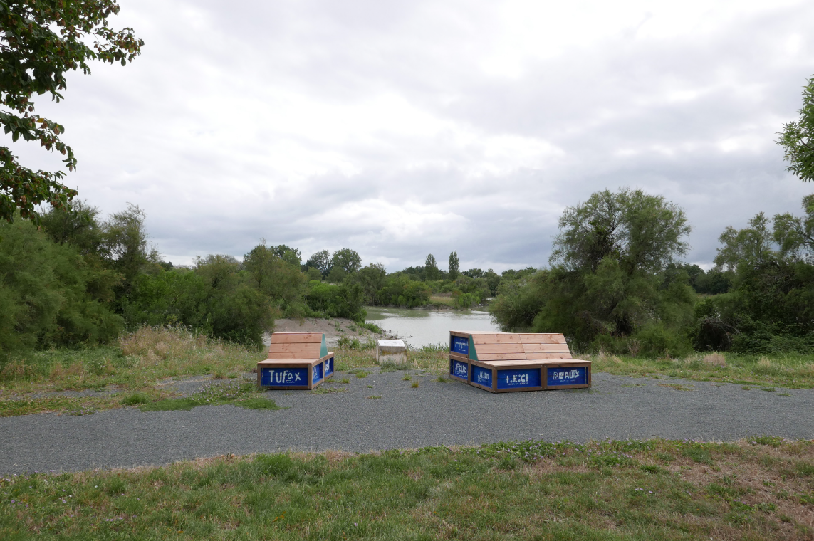 Photo d'un mobilier urbain - peche